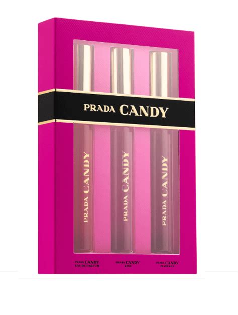 prada candy rollerball set|prada beauty candy kiss.